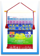 Personalised Printed Soccer Club Pennants